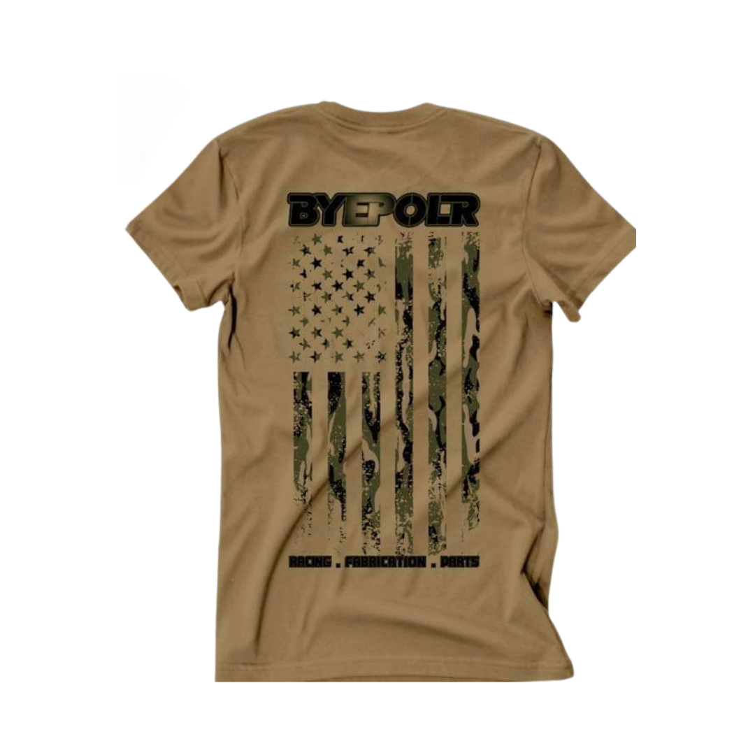 Byepolr Performance Flag T-Shirt